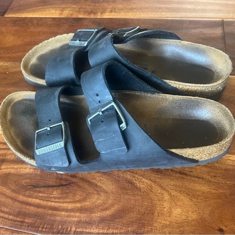 Men’s Black Birkenstocks Arizona Narrow (Size 42 / 9.5 )